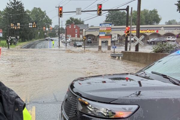 Flash Floods Ravage Columbia, PA: Roads Closed, Residents Urged to Stay Indoors