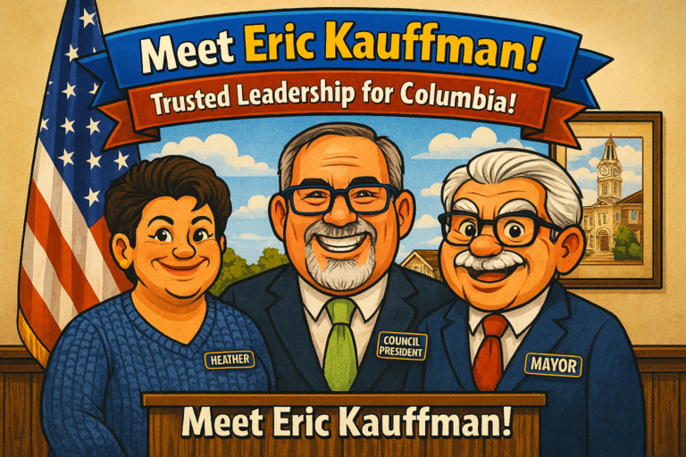 ⭐ Eric W. Kauffman — Columbia Borough Council President